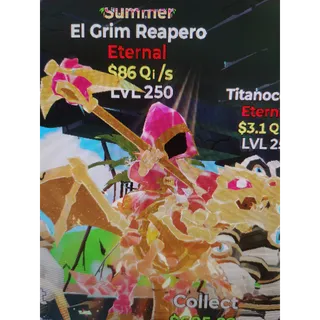 Fortnite steal the brainrot /El Grim Reapero Summer Maxed 🔥🔥 