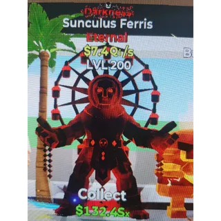 Fortnite steal the brainrot /Sunculus Ferris Darkness Level 200🔥 (7.4Qi)