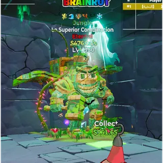 Fortnite steal the brainrot /6 Traits La Superior Combinacion Jungle Maxed 350🔥 