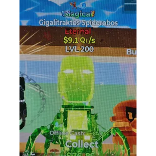 Fortnite steal the brainrot/Gigalitraktos Spidorobos Magical level 200 2 Traits 🔥 
