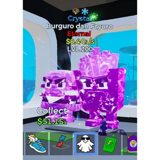 Fortnite steal the brainrot /Burger dan Fryuro Crystal level 200🔥 