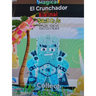 Fortnite steal the brainrot / El Crunchador Magical level 211