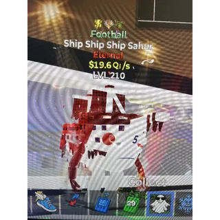 Fortnite steal the brainrot /Ship Ship Ship Sahur Football (19.6Qi)