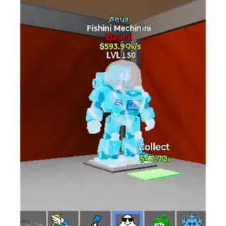 Fortnite steal the brainrot /Fishini Mechinini Aqua🔥🔥 