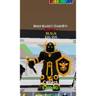 Buzz Buzzini lvl 216