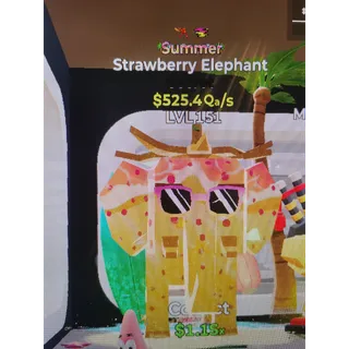Strawberry Elephant
