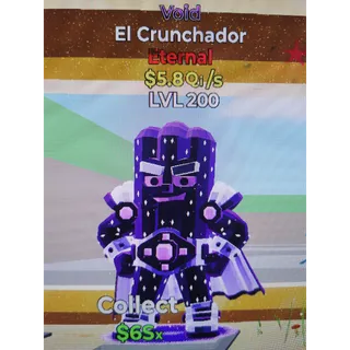 Fortnite steal the brainrot / El Crunchador Void level 200 🔥 