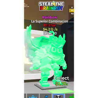 Fortnite steal the brainrot /La Superior Combinacion Rainbow 🔥 level 180 (4.3Qi) 