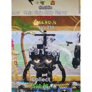 Fortnite steal the brainrot/Ship Ship Ship Sahur Gothic Maxed (64.9Qi) 🔥 
