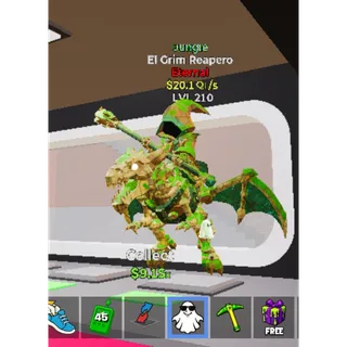 Fortnite steal the brainrot /El Grim Reapero Jungle 2 Traits 👍🏼🤍 