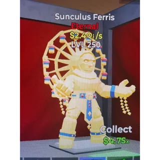 Fortnite steal the brainrot /Sunculus Ferris Level 250 (2.4Qi)