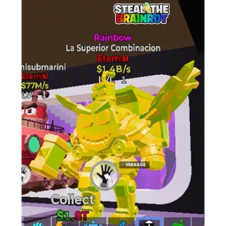 Fortnite steal the brainrot /La Superior Combinacion (Rainbow) 