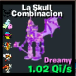 Fortnite steal the brainrot /6Traits La Skull Combinacion Dreamy 🔥 