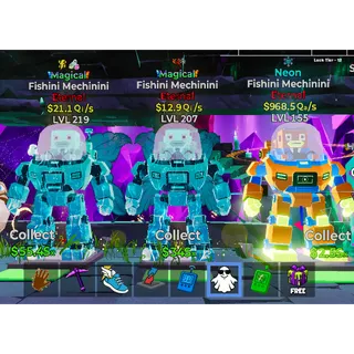 Fortnite steal the brainrot / (3) Fishini Mechinini All Events with Traits 🔥 