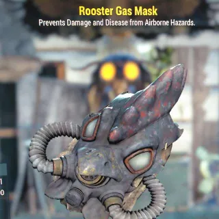 Rooster Gas Mask