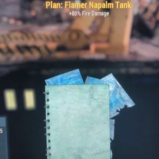 Flamer Napalm Tank Plan