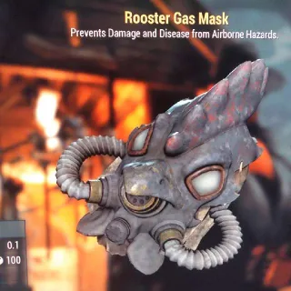 Rooster Gas Mask