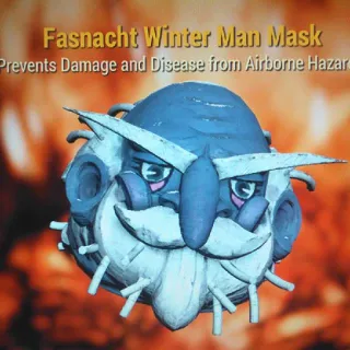 Fasnacht Winter Man Mask