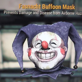 Fasnacht Buffoon Mask