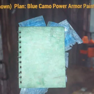 Blue Camo PA Paints