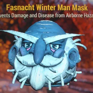 Fasnacht Winter Man Mask