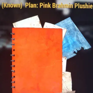 Pink Brahmin Plushie