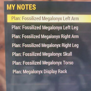 Megalonyx Complete Set