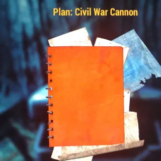 Civil War Cannon Plan