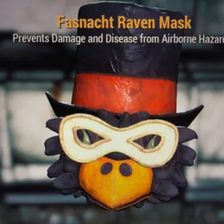 Fasnacht Raven Mask