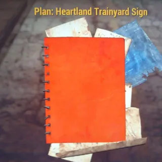 Heartland Trainyard Sign