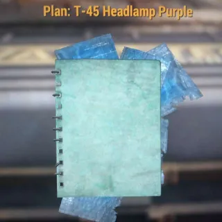 T-45 Headlamp Purple