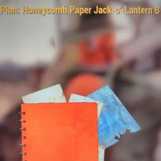 Plan | Honeycomb Paper Jack-O B