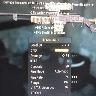 Weapon | MUT 50/25 The Fixer