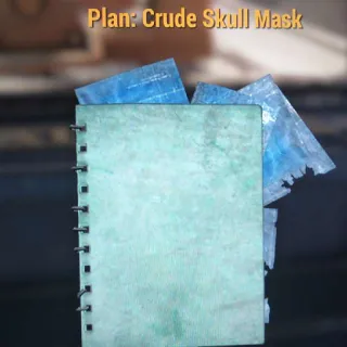 Crude Skull Mask Plan