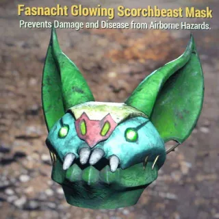 Glowing Scorchbeast Mask