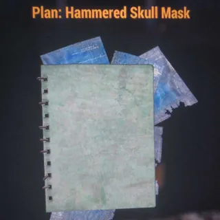 Hammered Skull Mask