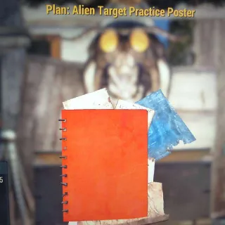 Alien Target Poster