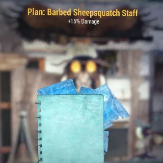 Plan | Barbed Sheep Staff