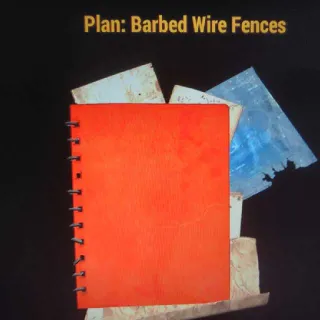 Barbed Wire Fences Plan