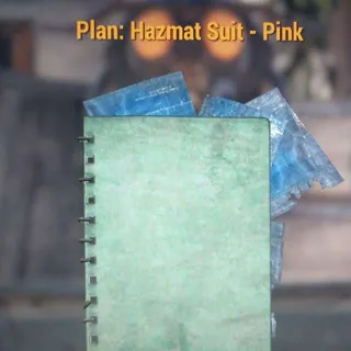 Pink Hazmat Suit