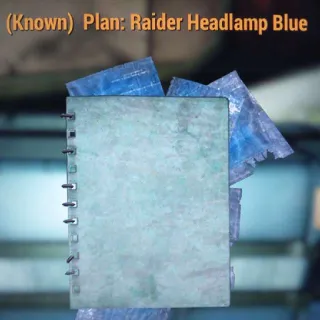 Raider Headlamp Blue