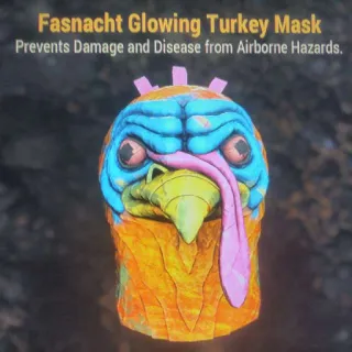 Glowing Turkey Mask