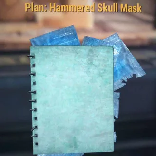 Hammered Skull Mask Plan