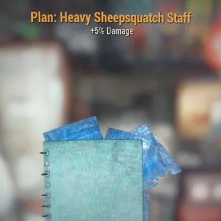 Plan | Heavy Sheepsquatch Staff
