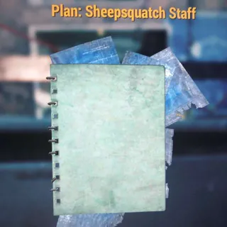 Sheepsquatch Staff