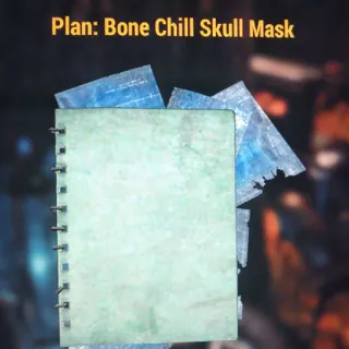 Bone Chill Skull Mask