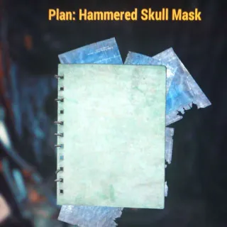 Hammered Skull Mask