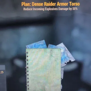 Plan | Dense Marine Armor Torso