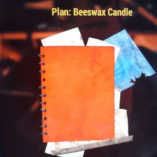 Beeswax Candle