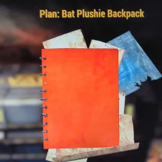 Bat Plushie Backpack